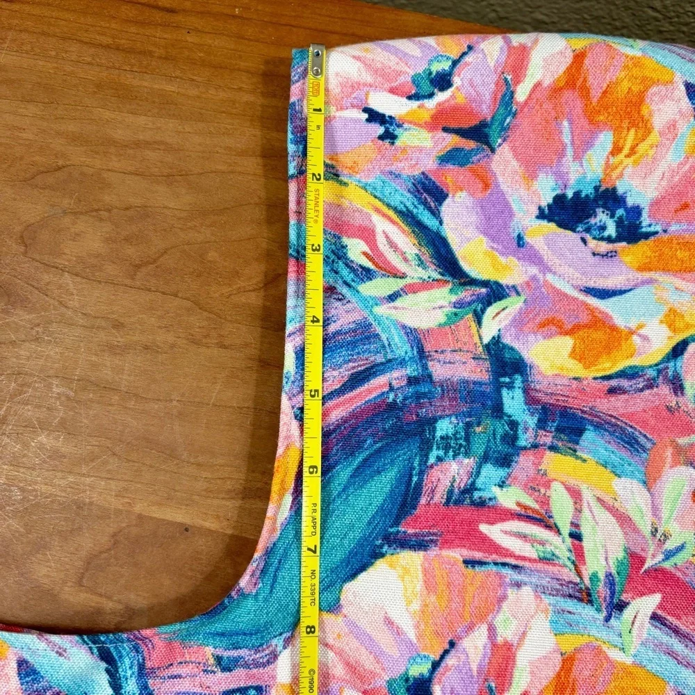 Create Good Co Handmade Lined Head Cover in a Floral Design, One Size